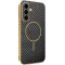 Phonesta Luxury Carbon Fiber Back Cover Hülle mit MagSafe für Samsung Galaxy A56 - Schwarz