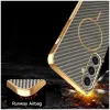 Phonesta Luxury Carbon Fiber Back Cover Hülle mit MagSafe für Samsung Galaxy S25 Plus/S24 Plus - Braun 6
