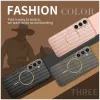 Phonesta Luxury Carbon Fiber Back Cover Hülle mit MagSafe für Samsung Galaxy S25 Plus/S24 Plus - Rosa 8