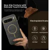 Phonesta Luxury Carbon Fiber Back Cover Hülle mit MagSafe für Google Pixel 9 Pro XL - Schwarz 2