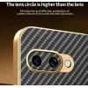 Phonesta Luxury Carbon Fiber Back Cover Hülle mit MagSafe für Google Pixel 9a - Schwarz 5