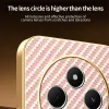 Phonesta Luxury Carbon Fiber Back Cover Hülle mit MagSafe für Xiaomi Redmi 14C / Xiaomi Poco C75 - Rosa 5