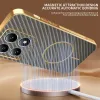 Phonesta Luxury Carbon Fiber Back Cover Hülle mit MagSafe für Xiaomi 15T - Braun 5