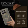 Phonesta Luxury Carbon Fiber Back Cover Hülle mit MagSafe für Xiaomi 15T Pro - Braun 2