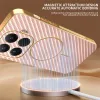 Phonesta Luxury Carbon Fiber Back Cover Hülle mit MagSafe für Xiaomi 15T Pro - Rosa 5