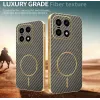Phonesta Luxury Carbon Fiber Back Cover Hülle mit MagSafe für OnePlus 15 - Braun 3