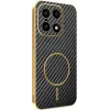Phonesta Luxury Carbon Fiber Back Cover Hülle mit MagSafe für OnePlus 15 - Schwarz 0