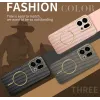 Phonesta Luxury Carbon Fiber Back Cover Hülle mit MagSafe für Oppo Find X9 - Braun 4