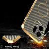 Phonesta Luxury Carbon Fiber Back Cover Hülle mit MagSafe für Oppo Find X9 - Braun 8