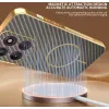 Phonesta Luxury Carbon Fiber Back Cover Hülle mit MagSafe für Motorola Edge 70 - Braun 5