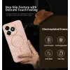 Phonesta Luxury Carbon Fiber Back Cover Hülle mit MagSafe für HONOR X5c Plus - Rosa 2