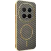 Phonesta Luxury Carbon Fiber Back Cover Hülle mit MagSafe für HONOR Magic8 Pro - Braun 0
