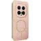 Phonesta Luxury Carbon Fiber Back Cover Hülle mit MagSafe für HONOR Magic8 Pro - Rosa
