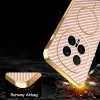 Phonesta Luxury Carbon Fiber Back Cover Hülle mit MagSafe für HONOR Magic8 Pro - Rosa 8
