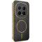 Phonesta Luxury Carbon Fiber Back Cover Hülle mit MagSafe für HONOR Magic8 Pro - Schwarz