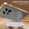 Phonesta Luxury Carbon Fiber Back Cover Hülle mit MagSafe für Xiaomi Redmi Note 15 Pro 5G - Braun 1