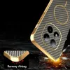 Phonesta Luxury Carbon Fiber Back Cover Hülle mit MagSafe für Xiaomi Redmi Note 15 Pro Plus / Xiaomi Poco M8 Pro - Braun 8