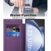 Phonesta Luxury Crystal Book Wallet Klapphülle mit MagSafe für Samsung Galaxy S25 Ultra - Dunkelviolett 4