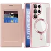 Phonesta Luxury Crystal Book Wallet Klapphülle mit MagSafe für Samsung Galaxy S25 Ultra - Rosa 2