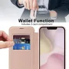 Phonesta Luxury Crystal Puffed Book Wallet Klapphülle mit MagSafe für Apple iPhone 17e/16e - Rosa 3