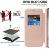 Phonesta Luxury Crystal Puffed Book Wallet Klapphülle mit MagSafe für Apple iPhone 17e/16e - Rosa 4