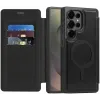 Phonesta Luxury Leder Book Wallet Klapphülle mit MagSafe für Samsung Galaxy S25 Ultra - Schwarz 2