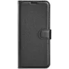 Phonesta Litchi Skin Book Wallet Klapphülle für Xiaomi Redmi Note 14 Pro 5G / Xiaomi Poco X7 - Schwarz 1