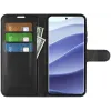 Phonesta Litchi Skin Book Wallet Klapphülle für Xiaomi Redmi Note 14 Pro 5G / Xiaomi Poco X7 - Schwarz 3