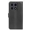 Phonesta Litchi Skin Book Wallet Klapphülle für Xiaomi 15T - Schwarz 2