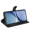 Phonesta Litchi Skin Book Wallet Klapphülle für Xiaomi Poco X8 Pro - Schwarz 4
