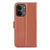 Phonesta Litchi Skin Book Wallet Klapphülle für Xiaomi Poco X8 Pro Max - Braun 2