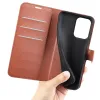 Phonesta Litchi Skin Book Wallet Klapphülle für Xiaomi Poco X8 Pro Max - Braun 5