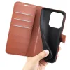 Phonesta Litchi Skin Book Wallet Klapphülle für Xiaomi Redmi 15C / Xiaomi Poco C85 - Braun 5