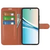 Phonesta Litchi Skin Book Wallet Klapphülle für Xiaomi Redmi Note 15 4G/5G / Xiaomi Poco M8 - Braun 3