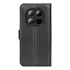 Phonesta Litchi Skin Book Wallet Klapphülle für Xiaomi Redmi Note 15 Pro Plus / Xiaomi Poco M8 Pro - Schwarz 2