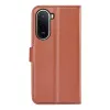 Phonesta Litchi Skin Book Wallet Klapphülle für Xiaomi Redmi A7 Pro - Braun 2