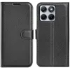 Phonesta Litchi Skin Book Wallet Klapphülle für Motorola Edge 70 Fusion - Schwarz 0