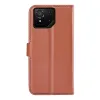 Phonesta Litchi Skin Book Wallet Klapphülle für Asus ROG Phone 9/9 Pro - Braun 2