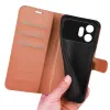 Phonesta Litchi Skin Book Wallet Klapphülle für HONOR 600/600 Pro - Braun 5