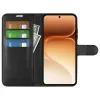 Phonesta Litchi Skin Book Wallet Klapphülle für HONOR 600/600 Pro - Schwarz 3