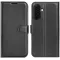 Phonesta Litchi Skin Book Wallet Klapphülle für Samsung Galaxy A37 - Schwarz
