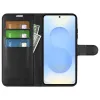 Phonesta Litchi Skin Book Wallet Klapphülle für Samsung Galaxy S26 Plus - Schwarz 3