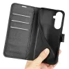 Phonesta Litchi Skin Book Wallet Klapphülle für Samsung Galaxy S26 Plus - Schwarz 5
