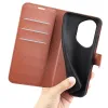Phonesta Litchi Skin Book Wallet Klapphülle für HONOR 400 Pro - Braun 5
