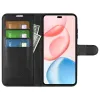 Phonesta Litchi Skin Book Wallet Klapphülle für HONOR 400 Pro - Schwarz 3