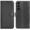 Phonesta Litchi Skin Book Wallet Klapphülle für Samsung Galaxy A17 - Schwarz