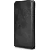 Phonesta Leder Vertical Flip Book Wallet Klapphülle für OnePlus 13R - Schwarz