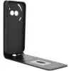 Phonesta Leder Vertical Flip Book Wallet Klapphülle für Nothing Phone (2a) / (2a) Plus - Schwarz 3