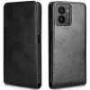 Phonesta Leder Vertical Flip Book Wallet Klapphülle für HMD Fusion/Fusion X1 - Schwarz 4