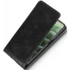 Phonesta Leder Vertical Flip Book Wallet Klapphülle für Motorola Moto G35 - Schwarz 3